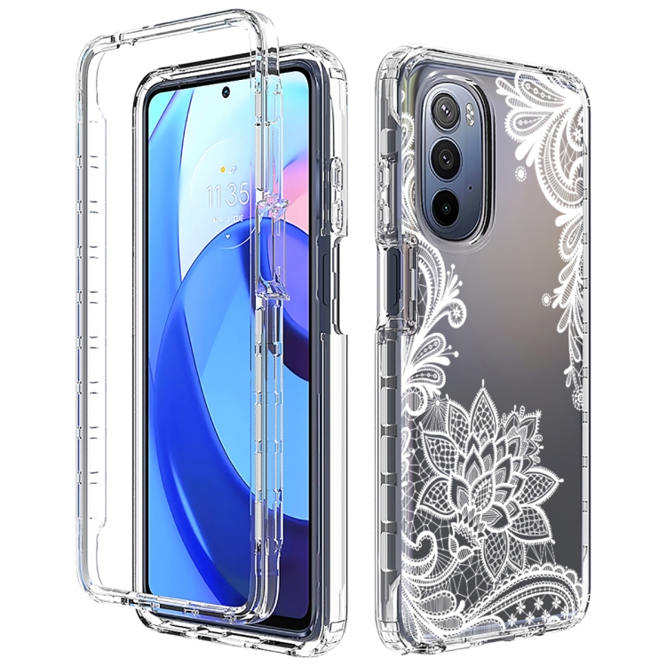 For Motorola Moto G Stylus 5G 2022 PC+TPU Transparent Painted Phone Case(White Flower)
For Motorola Moto G Stylus 5G 2022 PC+TPU Transparent Painted Phone Case(White Flower)
