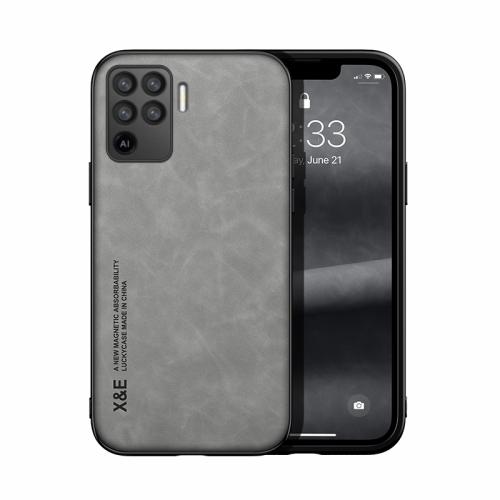 For OPPO A94 4G Skin Feel Magnetic Leather Back Phone Case(Light Grey)
For OPPO A94 4G Skin Feel Magnetic Leather Back Phone Case(Light Grey)