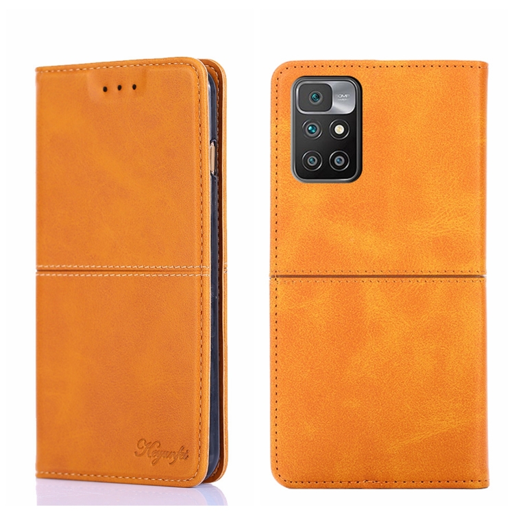 For Xiaomi Redmi 10 Cow Texture Magnetic Horizontal Flip Leather Phone Case(Light Brown)
For Xiaomi Redmi 10 Cow Texture Magnetic Horizontal Flip Leather Phone Case(Light Brown)