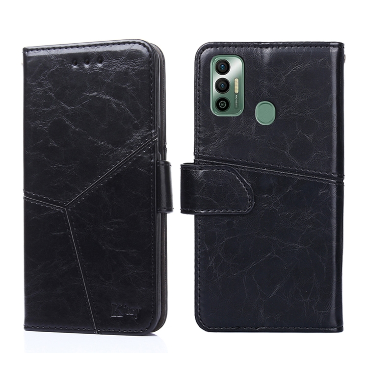 For Tecno Spark 7 Geometric Stitching Horizontal Flip Leather Phone Case(Black)
For Tecno Spark 7 Geometric Stitching Horizontal Flip Leather Phone Case(Black)
