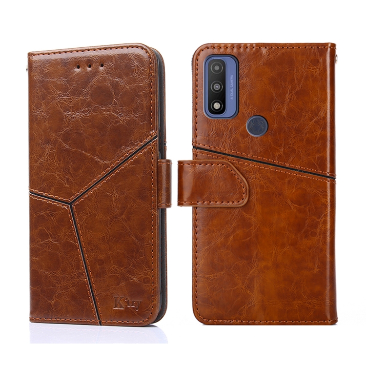 For Motorola Moto G Pure Geometric Stitching Horizontal Flip Leather Phone Case(Light Brown)
For Motorola Moto G Pure Geometric Stitching Horizontal Flip Leather Phone Case(Light Brown)