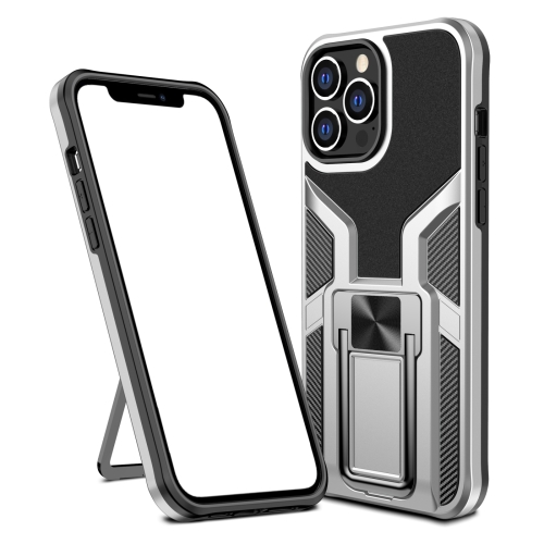 Armor 2 in 1 PC + TPU Magnetic Shockproof Case with Foldable Holder For iPhone 14 Pro Max(Silver)
Armor 2 in 1 PC + TPU Magnetic Shockproof Case with Foldable Holder For iPhone 14 Pro Max(Silver)