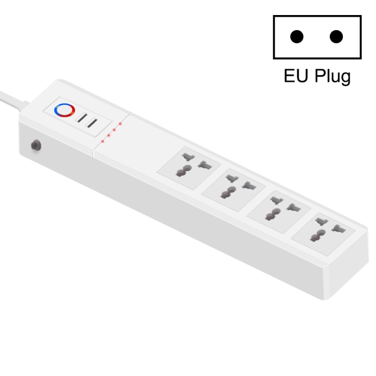 ZigBee 16A SM-SO306-M 4 Holes + 2 USB Multi-purpose Smart Power Strip(EU Plug)
ZigBee 16A SM-SO306-M 4 Holes + 2 USB Multi-purpose Smart Power Strip(EU Plug)