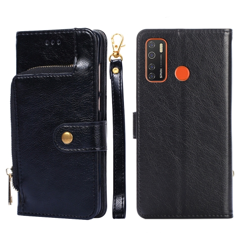 For Tecno Camon 15/CD7/Camon 15 Air/Spark 5/Spark 5 Pro Zipper Bag Leather Phone Case(Black)
For Tecno Camon 15/CD7/Camon 15 Air/Spark 5/Spark 5 Pro Zipper Bag Leather Phone Case(Black)