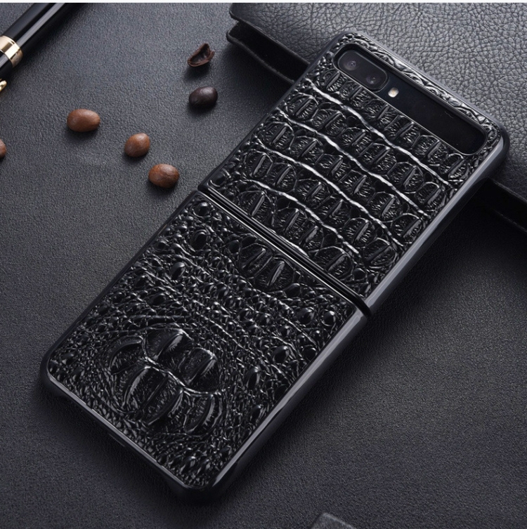 For Galaxy Z Flip Split Shockproof Full Coverage Leather Case(Black Crocodile Claw)
For Galaxy Z Flip Split Shockproof Full Coverage Leather Case(Black Crocodile Claw)
