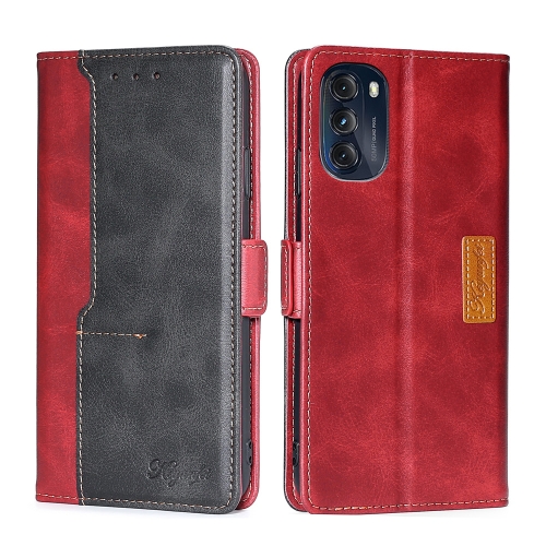 For Motorola Moto G 5G 2022 Contrast Color Side Buckle Leather Phone Case(Red + Black)
For Motorola Moto G 5G 2022 Contrast Color Side Buckle Leather Phone Case(Red + Black)