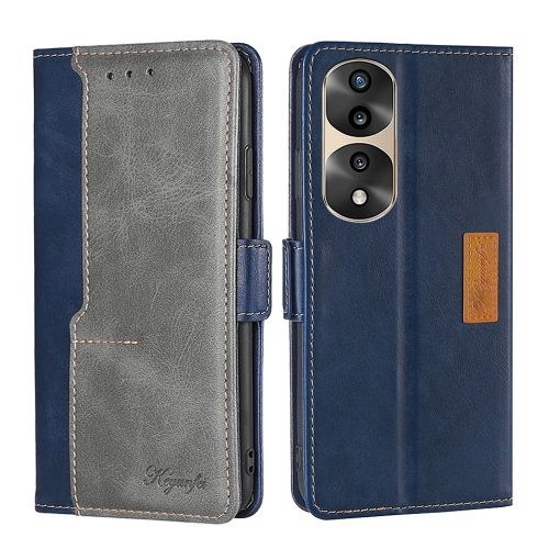 For Honor 70 Pro/70 Pro+ Contrast Color Side Buckle Leather Phone Case(Blue + Grey)
For Honor 70 Pro/70 Pro+ Contrast Color Side Buckle Leather Phone Case(Blue + Grey)