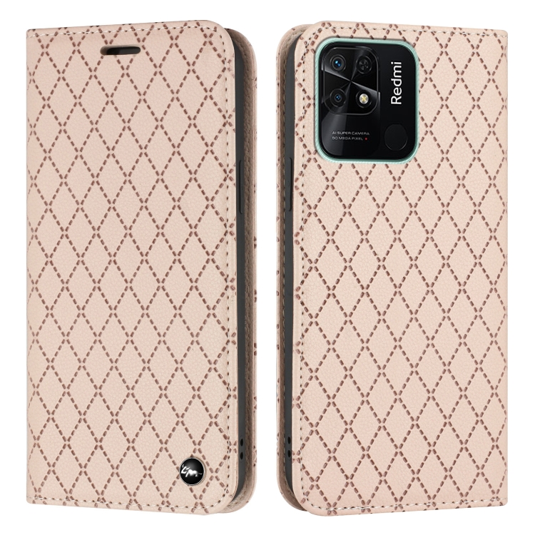 For Xiaomi Redmi 10C S11 RFID Diamond Lattice Flip Leather Phone Case(Light Pink)
For Xiaomi Redmi 10C S11 RFID Diamond Lattice Flip Leather Phone Case(Light Pink)