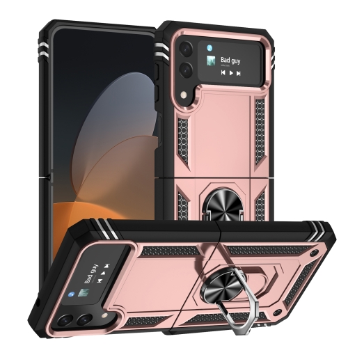 For Samsung Galaxy Z Flip4 Shockproof TPU + PC Phone Case with Holder(Rose Gold)
For Samsung Galaxy Z Flip4 Shockproof TPU + PC Phone Case with Holder(Rose Gold)