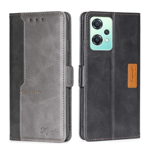For OnePlus Nord CE 2 Lite 5G Contrast Color Side Buckle Leather Phone Case(Black + Grey)
For OnePlus Nord CE 2 Lite 5G Contrast Color Side Buckle Leather Phone Case(Black + Grey)