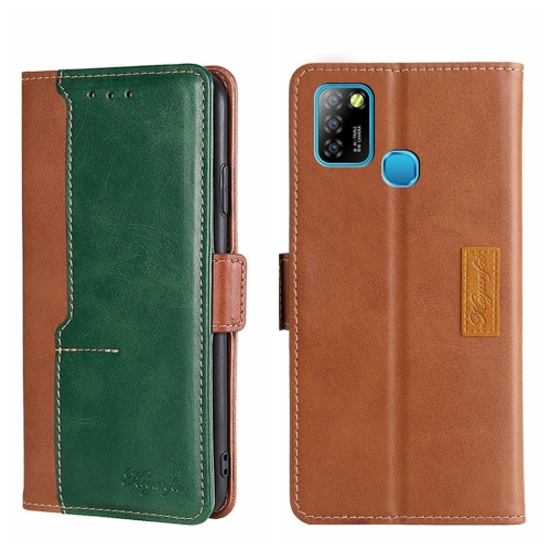 For Infinix Hot 10 Lite/Smart 5 X657 Contrast Color Side Buckle Leather Phone Case(Light Brown + Green)
For Infinix Hot 10 Lite/Smart 5 X657 Contrast Color Side Buckle Leather Phone Case(Light Brown + Green)