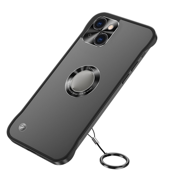 For iPhone 14 Plus Metal CD Texture Borderless Transparent Frosted Phone Case (Black)
For iPhone 14 Plus Metal CD Texture Borderless Transparent Frosted Phone Case (Black)