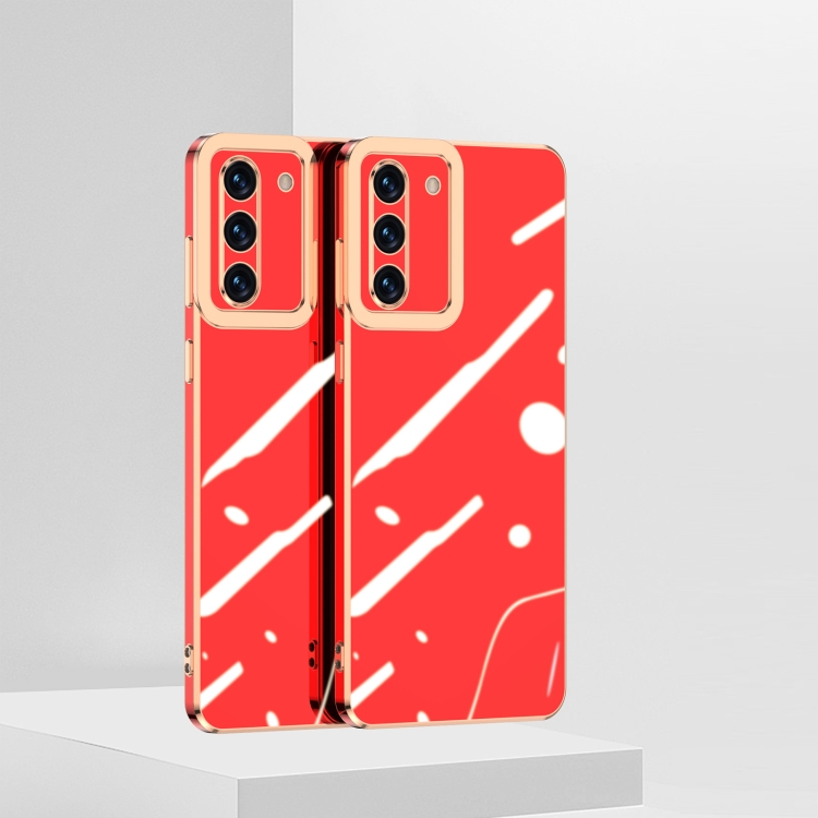 For Samsung Galaxy S21 FE 5G Pupil Shadow Electroplating Shockproof Protective Phone Case(Red)
For Samsung Galaxy S21 FE 5G Pupil Shadow Electroplating Shockproof Protective Phone Case(Red)