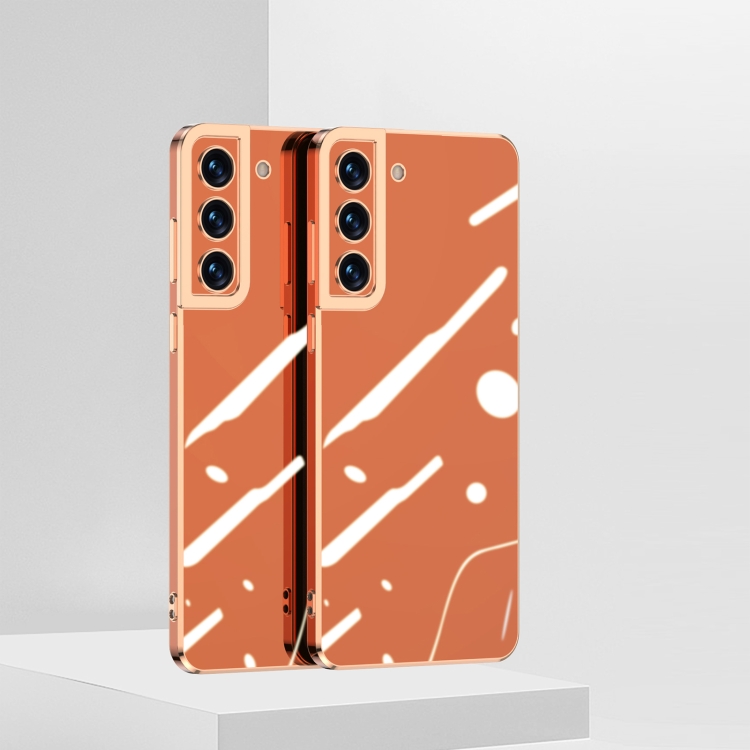 For Samsung Galaxy S22 5G Pupil Shadow Electroplating Shockproof Protective Phone Case(Brown) 
For Samsung Galaxy S22 5G Pupil Shadow Electroplating Shockproof Protective Phone Case(Brown)