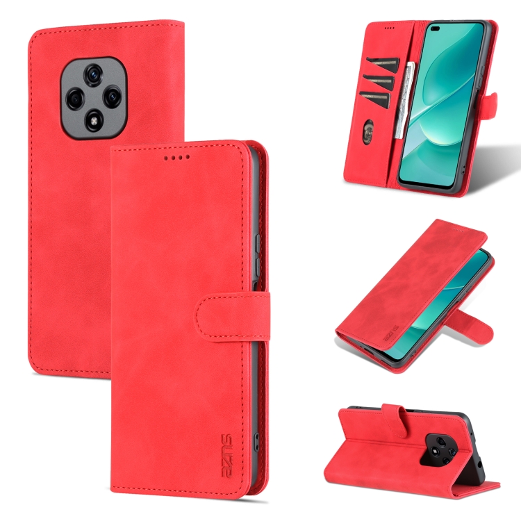 For Huawei Nova 9Z/Enjoy 50 Plus AZNS Skin Feel Calf Texture Flip Leather Phone Case(Red)
For Huawei Nova 9Z/Enjoy 50 Plus AZNS Skin Feel Calf Texture Flip Leather Phone Case(Red)