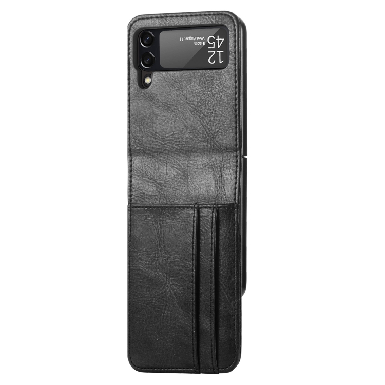 For Samsung Galaxy Z Flip4 5G Vertical Flip Card Slot Leather Phone Case(Black)
For Samsung Galaxy Z Flip4 5G Vertical Flip Card Slot Leather Phone Case(Black)