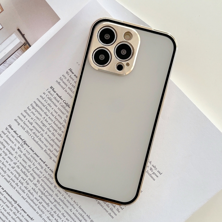 Aluminum Alloy Buckle Double-sided Glass Phone Case For iPhone 14 Max(Champagne Gold)
Aluminum Alloy Buckle Double-sided Glass Phone Case For iPhone 14 Max(Champagne Gold)