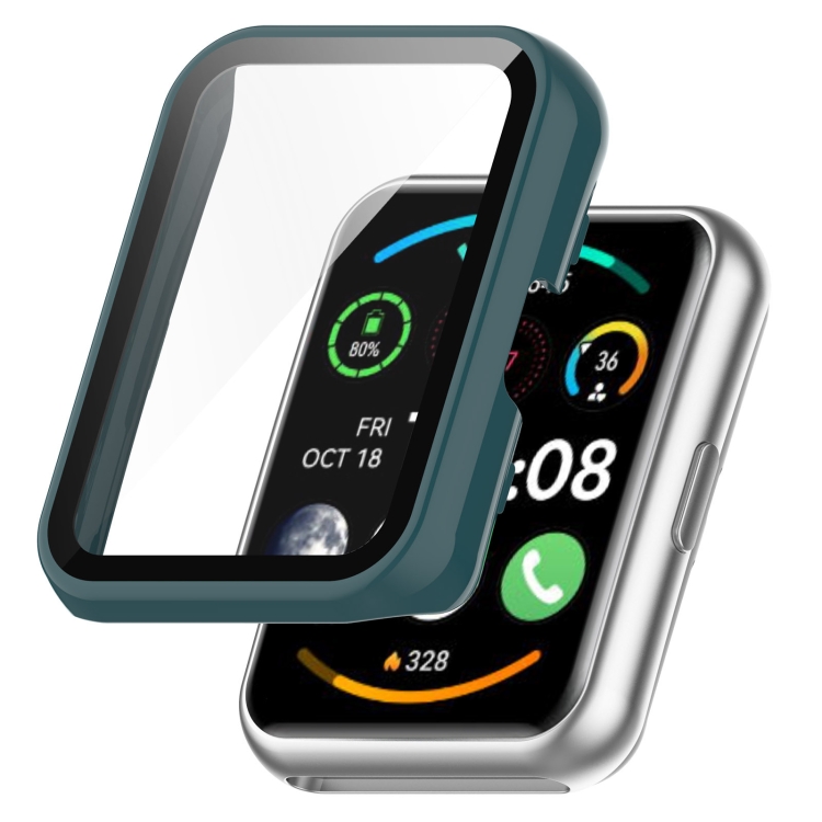 For Huawei Watch Fit 2 / Fit 2 Active PC + Tempered Glass Integrated Watch Case(Green)
For Huawei Watch Fit 2 / Fit 2 Active PC + Tempered Glass Integrated Watch Case(Green)