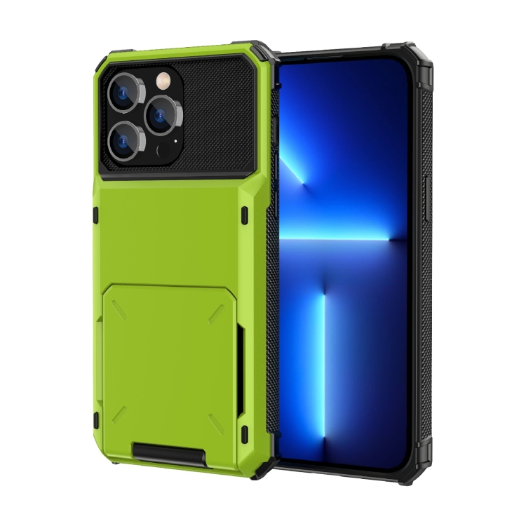 For iPhone 14 Plus Scratch-Resistant Shockproof Heavy Duty Rugged Armor Protective Case with Card Slot (Green)
For iPhone 14 Plus Scratch-Resistant Shockproof Heavy Duty Rugged Armor Protective Case with Card Slot (Green)