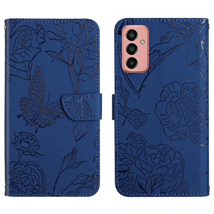 For Samsung Galaxy M13 HT03 Skin Feel Butterfly Embossed Flip Leather Phone Case(Blue)
For Samsung Galaxy M13 HT03 Skin Feel Butterfly Embossed Flip Leather Phone Case(Blue)
