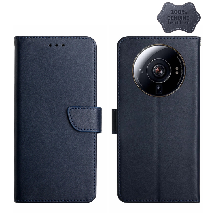 For Xiaomi 12S Ultra Genuine Leather Fingerprint-proof Horizontal Flip Phone Case(Blue)
For Xiaomi 12S Ultra Genuine Leather Fingerprint-proof Horizontal Flip Phone Case(Blue)