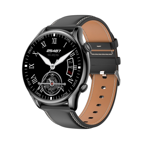 X5 1.32 Inch Round Screen Leather Strap Smart Health Watch Supports Body Temperature Monitoring, ECG Monitoring, Blood Pressure(Black)
X5 1.32 Inch Round Screen Leather Strap Smart Health Watch Supports Body Temperature Monitoring, ECG Monitoring, Blood Pressure(Black)