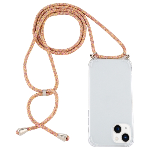 For iPhone 14 Plus Four-Corner Shockproof Transparent TPU Case with Lanyard (Orange Purple)
For iPhone 14 Plus Four-Corner Shockproof Transparent TPU Case with Lanyard (Orange Purple)