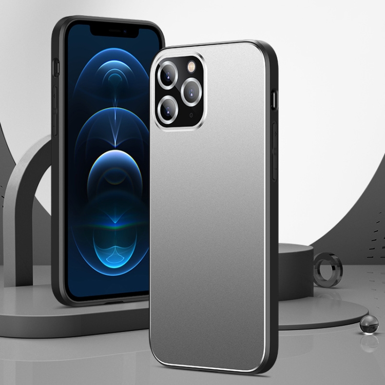 All-Inclusive Lens Frosted Metal Phone Case For iPhone 12 Pro Max(Silver Grey)
All-Inclusive Lens Frosted Metal Phone Case For iPhone 12 Pro Max(Silver Grey)