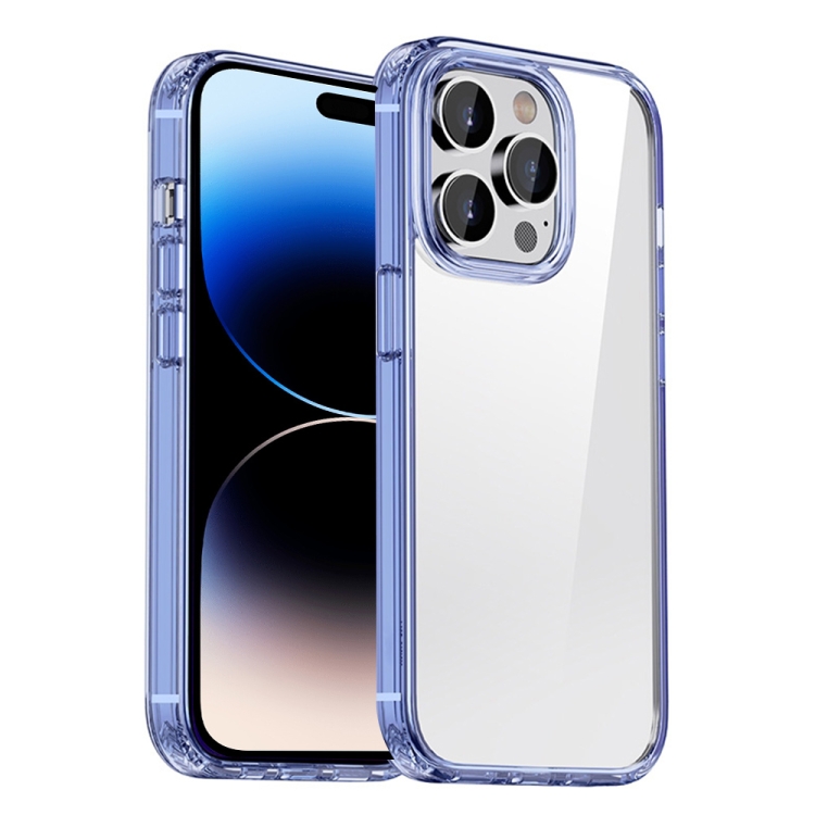 Crystal Clear Shockproof Phone Case For iPhone 14 Pro(Transparent Blue)
Crystal Clear Shockproof Phone Case For iPhone 14 Pro(Transparent Blue)