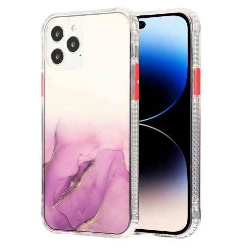 For iPhone 14 Pro Max Marble Pattern Glittery Powder Shockproof TPU + Acrylic Phone Case (Purple)
For iPhone 14 Pro Max Marble Pattern Glittery Powder Shockproof TPU + Acrylic Phone Case (Purple)