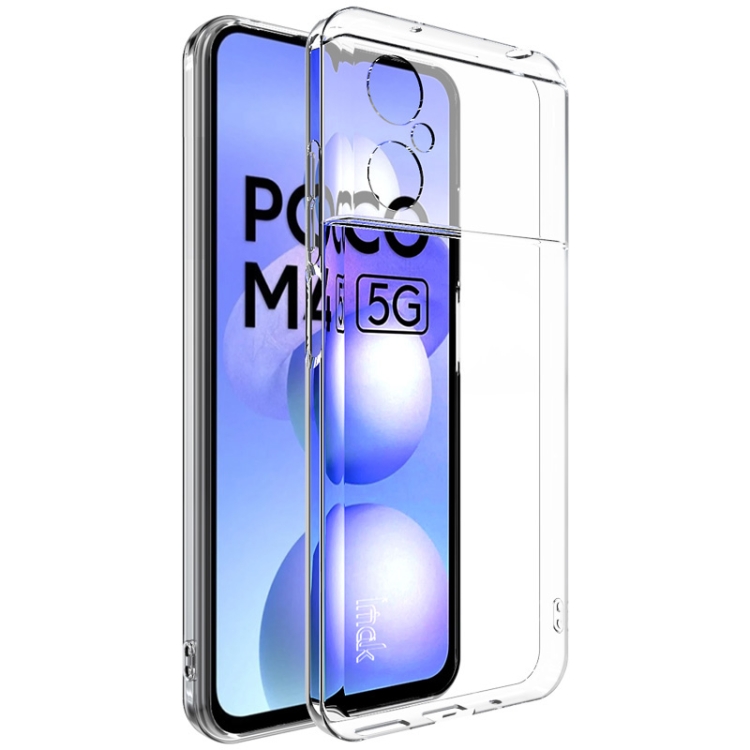 For Xiaomi Poco M4 5G IMAK UX-10 Series Transparent Shockproof TPU Phone Case(Transparent)
For Xiaomi Poco M4 5G IMAK UX-10 Series Transparent Shockproof TPU Phone Case(Transparent)