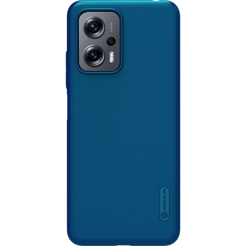 

For Xiaomi Redmi Note 11T Pro/11T Pro+ 5G/Poco X4 GT 5G NILLKIN Frosted PC Phone Case(Blue)