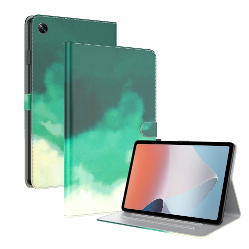 For OPPO Pad Air Watercolor Pattern Flip Leather Tablet Case(Cyan Green)
For OPPO Pad Air Watercolor Pattern Flip Leather Tablet Case(Cyan Green)