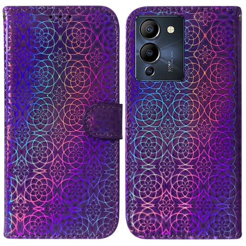 For Infinix Note 12 G96/X670 Colorful Magnetic Buckle Leather Phone Case(Purple)
For Infinix Note 12 G96/X670 Colorful Magnetic Buckle Leather Phone Case(Purple)