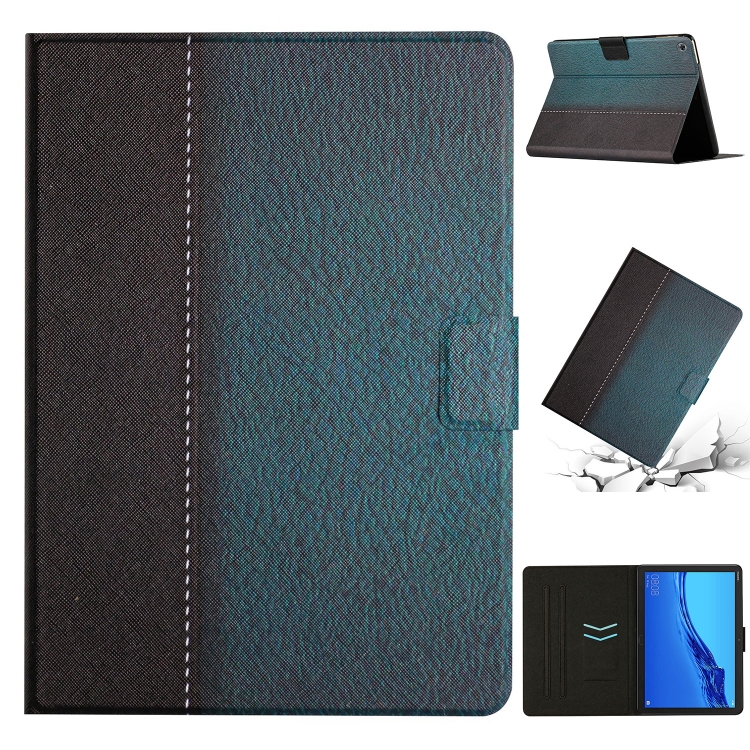 For Huawei MediaPad M5 Lite Stitching Solid Color Smart Leather Tablet Case(Green)
For Huawei MediaPad M5 Lite Stitching Solid Color Smart Leather Tablet Case(Green)
