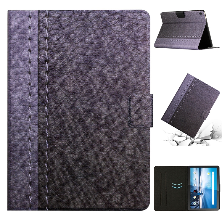 For Lenovo Tab M10 X605F X505 Stitching Solid Color Smart Leather Tablet Case(Grey)
For Lenovo Tab M10 X605F X505 Stitching Solid Color Smart Leather Tablet Case(Grey)