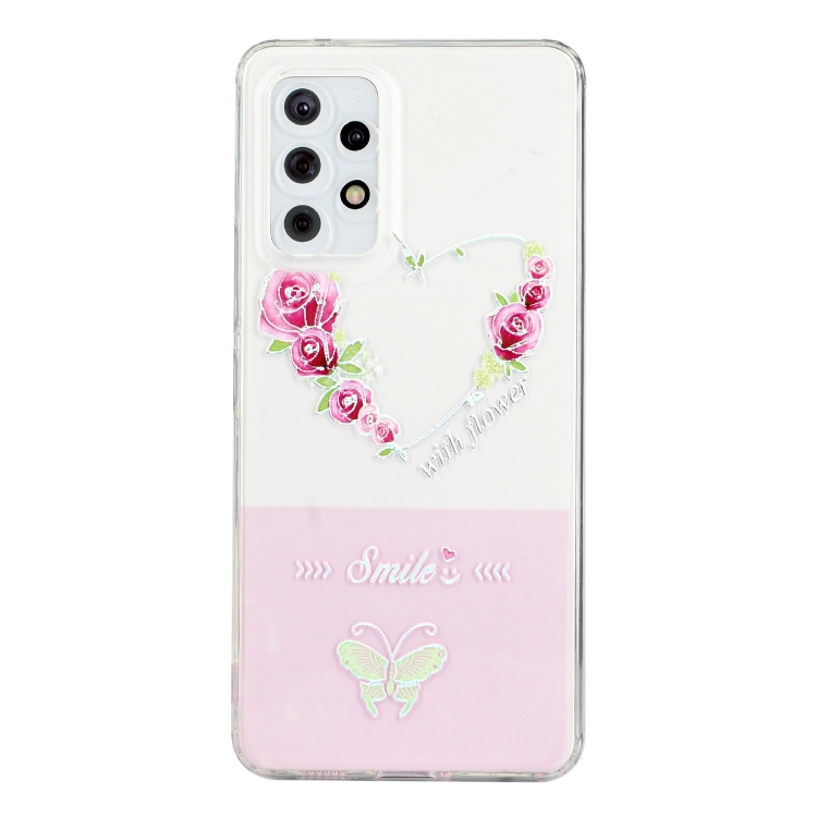 For Samsung Galaxy A52 4G / 5G Bronzing Butterfly Flower Phone Case(Rose Heart)
For Samsung Galaxy A52 4G / 5G Bronzing Butterfly Flower Phone Case(Rose Heart)