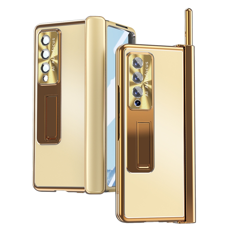 For Samsung Galaxy Z Fold3 5G Aluminum Alloy Double Hinge Shockproof Phone Protective Case(Champagne Gold)
For Samsung Galaxy Z Fold3 5G Aluminum Alloy Double Hinge Shockproof Phone Protective Case(Champagne Gold)