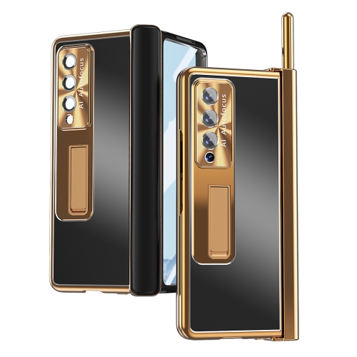 For Samsung Galaxy Z Fold4 Aluminum Alloy Double Hinge Shockproof Phone Protective Case(Black Gold)
For Samsung Galaxy Z Fold4 Aluminum Alloy Double Hinge Shockproof Phone Protective Case(Black Gold)