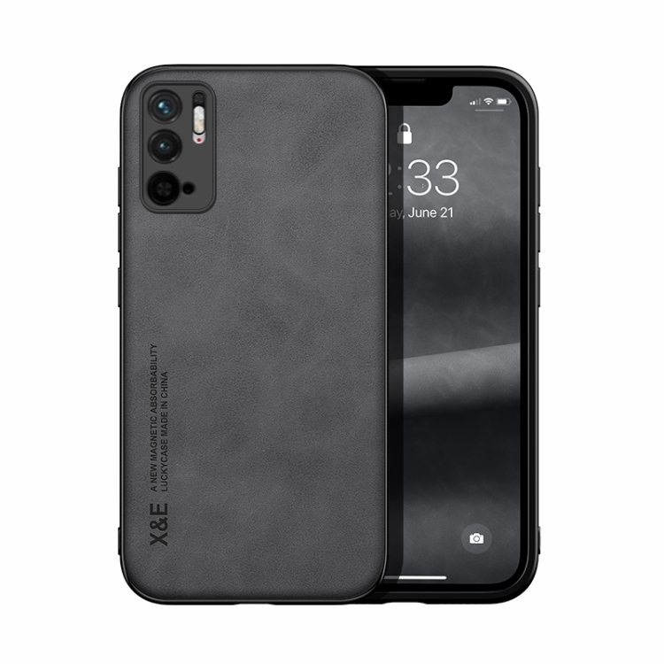 For Xiaomi Redmi Note 10 5G Skin Feel Magnetic Leather Back Phone Case(Dark Grey)
For Xiaomi Redmi Note 10 5G Skin Feel Magnetic Leather Back Phone Case(Dark Grey)