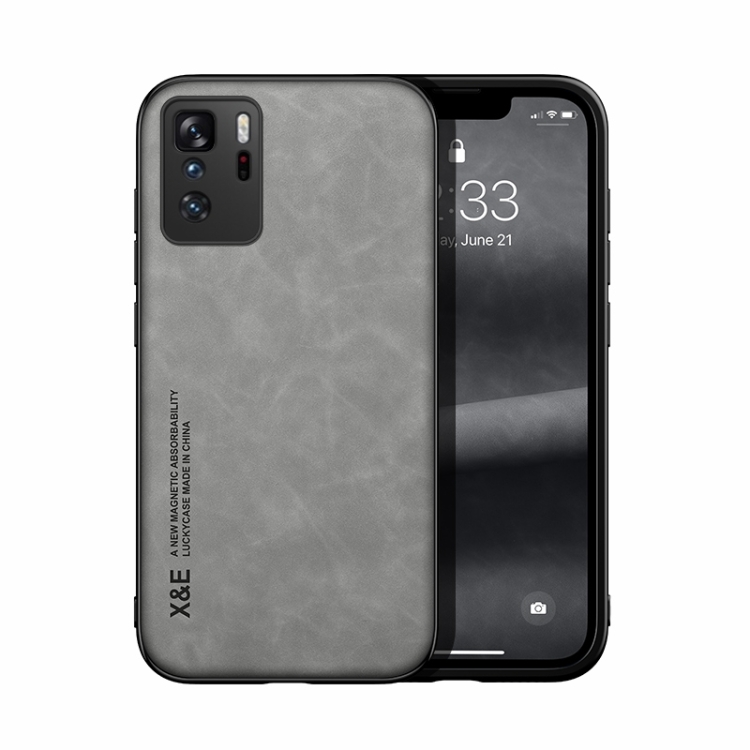For Xiaomi Redmi Note 10 Pro 5G Skin Feel Magnetic Leather Back Phone Case(Light Grey)
For Xiaomi Redmi Note 10 Pro 5G Skin Feel Magnetic Leather Back Phone Case(Light Grey)