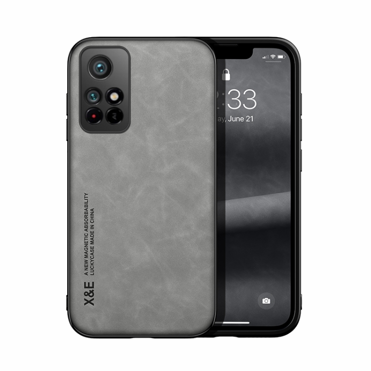 For Xiaomi Redmi Note 11 5G Skin Feel Magnetic Leather Back Phone Case(Light Grey)
For Xiaomi Redmi Note 11 5G Skin Feel Magnetic Leather Back Phone Case(Light Grey)