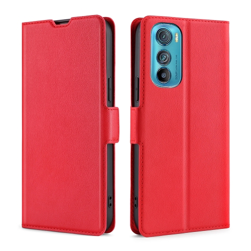 For Motorola Edge 30 Ultra-thin Voltage Side Buckle Horizontal Flip Leather Phone Case(Red)
For Motorola Edge 30 Ultra-thin Voltage Side Buckle Horizontal Flip Leather Phone Case(Red)
