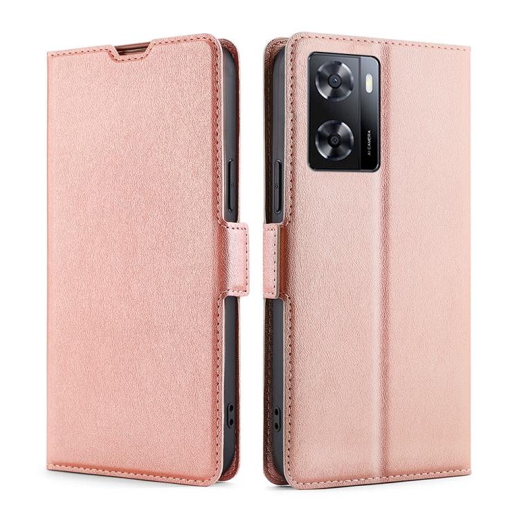 For OPPO A57 4G Ultra-thin Voltage Side Buckle Horizontal Flip Leather Phone Case(Rose Gold)
For OPPO A57 4G Ultra-thin Voltage Side Buckle Horizontal Flip Leather Phone Case(Rose Gold)