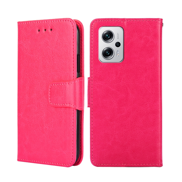 For Xiaomi Redmi Note 11T Pro 5G/Note 11T Pro+ 5G Crystal Texture Leather Phone Case(Rose Red)
For Xiaomi Redmi Note 11T Pro 5G/Note 11T Pro+ 5G Crystal Texture Leather Phone Case(Rose Red)