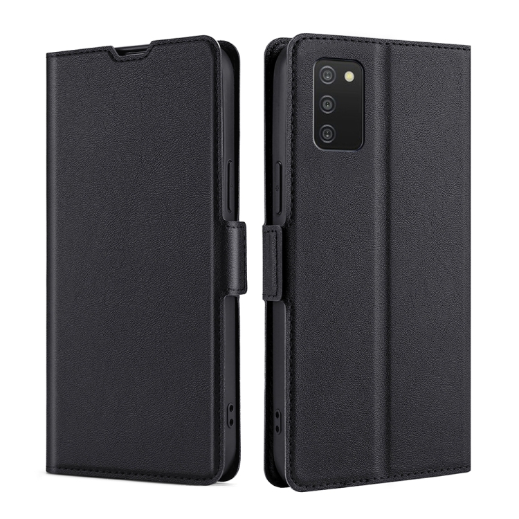 For Samsung Galaxy A03s 165.85mm US Version Ultra-thin Voltage Side Buckle Horizontal Flip Leather Phone Case(Black)
For Samsung Galaxy A03s 165.85mm US Version Ultra-thin Voltage Side Buckle Horizontal Flip Leather Phone Case(Black)