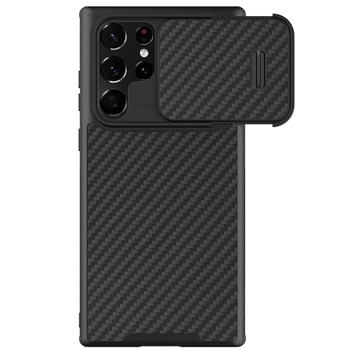 For Samsung Galaxy S22 Ultra 5G NILLKIN Synthetic Fiber Camshield Phone Case(Black)
For Samsung Galaxy S22 Ultra 5G NILLKIN Synthetic Fiber Camshield Phone Case(Black)