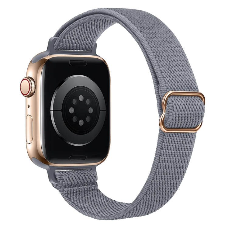 Small Waist Nylon Watch Band For Apple Watch Series 9&8&7 41mm / SE 3&SE 2&6&SE&5&4 40mm / 3&2&1 38mm(Blue Grey)
Small Waist Nylon Watch Band For Apple Watch Series 9&8&7 41mm / SE 3&SE 2&6&SE&5&4 40mm / 3&2&1 38mm(Blue Grey)