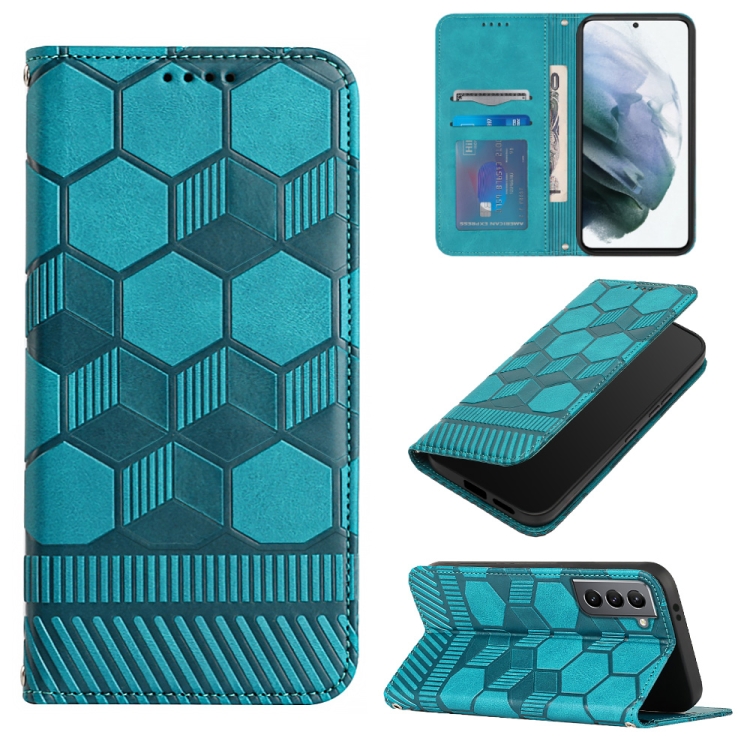 For Samsung Galaxy S21 5G Football Texture Magnetic Leather Flip Phone Case(Light Blue)
For Samsung Galaxy S21 5G Football Texture Magnetic Leather Flip Phone Case(Light Blue)