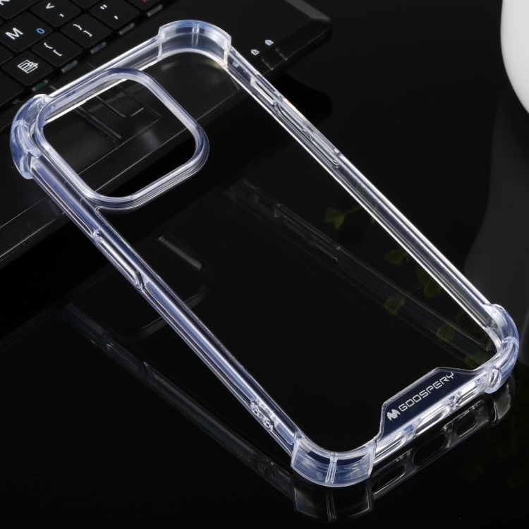 For iPhone 14 Pro MERCURY GOOSPERY Four-Corner Shockproof Soft Case(Transparent)
For iPhone 14 Pro MERCURY GOOSPERY Four-Corner Shockproof Soft Case(Transparent)